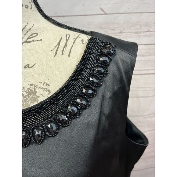 12300-Connected‎ Apparel size 20w black sleeveless dress nwt - Picture 2 of 5